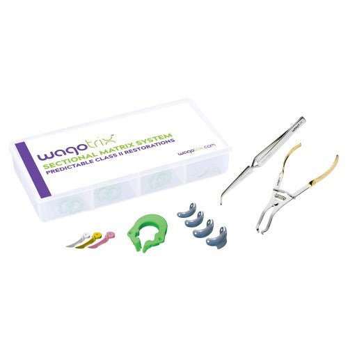 WagoTrix Sectional Matrix Intro Kit Green Multi-Use Rings - WagoTrix - GoldenDent